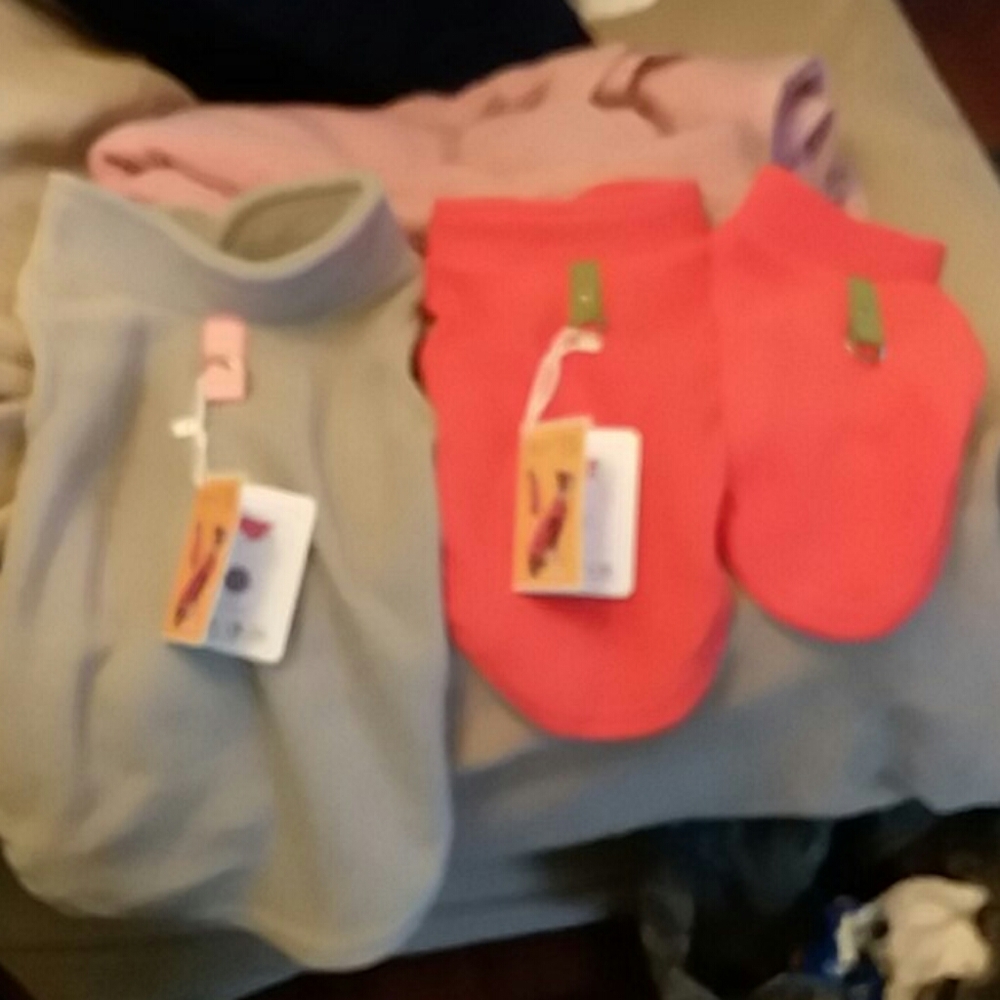 Bundled Fleece Vests